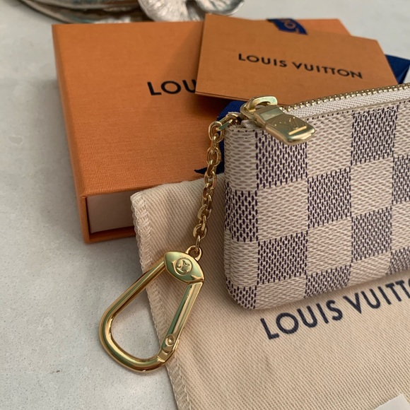 SOLD Azur Louis Vuitton Key Pouch - Picture 3 of 8